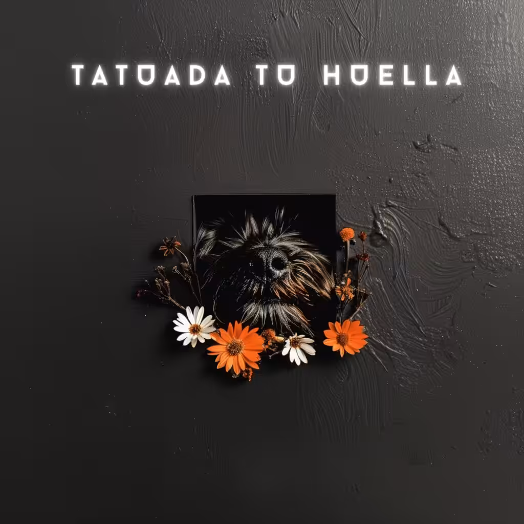 Portada Single "Tatuada tu huella" del Álbum "Inteligencia Natural" de David Otero